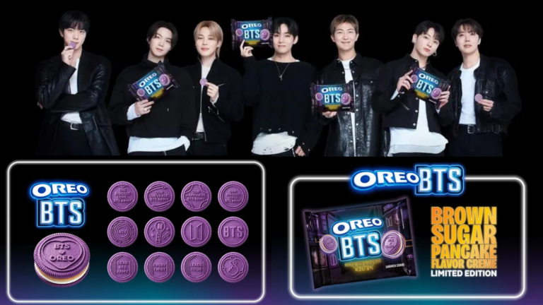 BTS × OREO 聯名餅乾台灣開賣!2026/6/15 開賣紫色餅乾、韓式黑糖餅風味、13 款壓紋設計一次看 BTS OREO 台灣哪裡買