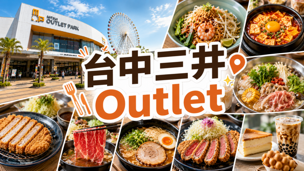 暑假逛outlet 吃美食！台中三井 Outlet 美食推薦 outlet 吃什麼? 暑假去哪裡？appa Rich 金爸爸、東京純豆腐、大心新泰式麵食、紅亭迴轉麻辣鍋、晴木千層豬排、Lady Nara、Due Italian 黃金塩拉麵、斐得蔬食、馬祖新村、八色烤肉 Mini image 1