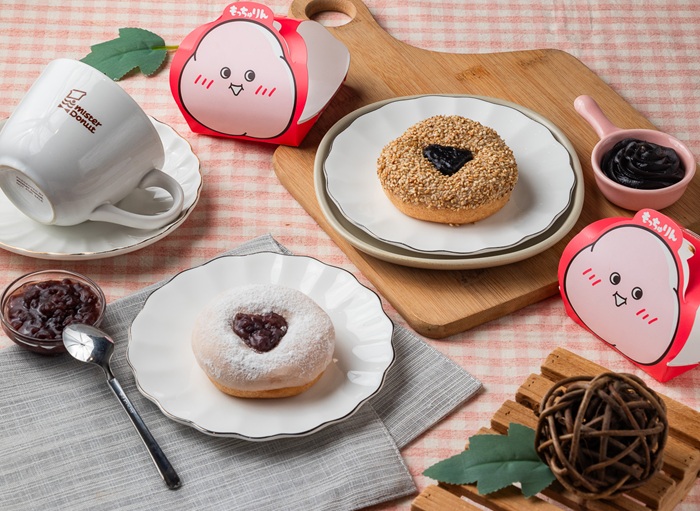 日本甜甜圈話題新品「萌奇圈もっちゅりん」正式登台 Mister Donut 日本爆紅「萌奇圈」登台！萌奇圈麻糬般Q嫩口感，5款萌奇圈口味、萌奇圈價格與萌奇圈買6送2優惠攻略 image 2