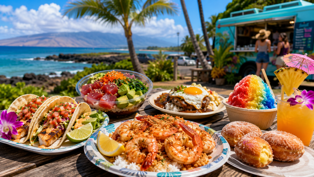 Hawaii 夏威夷 Maui 茂宜島美食推薦｜Maui 茂宜島吃什麼？Maui 茂宜島餐廳 Maui 茂宜島美食攻略 Maui 茂宜島早午餐 歐美旅遊作家愛的 20 間餐廳、Maui 茂宜島Food Truck、Maui 茂宜島早餐、Maui 茂宜島海鮮與Maui 茂宜島甜點攻略 image 1