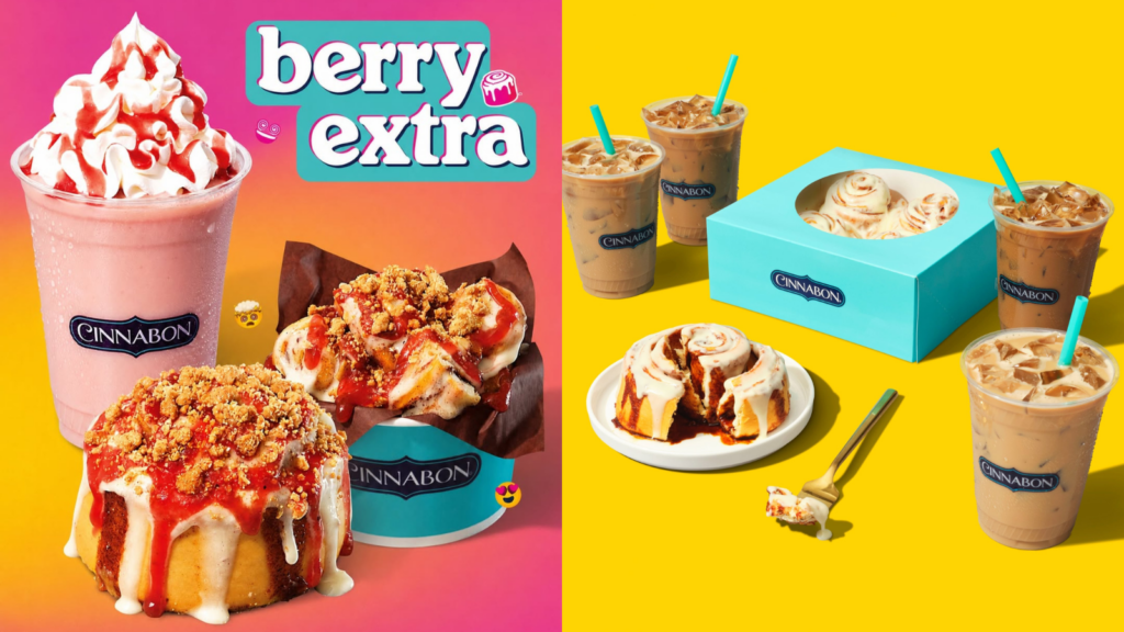 美國必吃的肉桂捲 來台灣了！CINNABON 肉桂捲 Threads 排隊名店！台北店 CINNABON 肉桂捲 7/25 開幕！CINNABON 草莓 起司肉桂捲 每日限量 30 顆 image 1