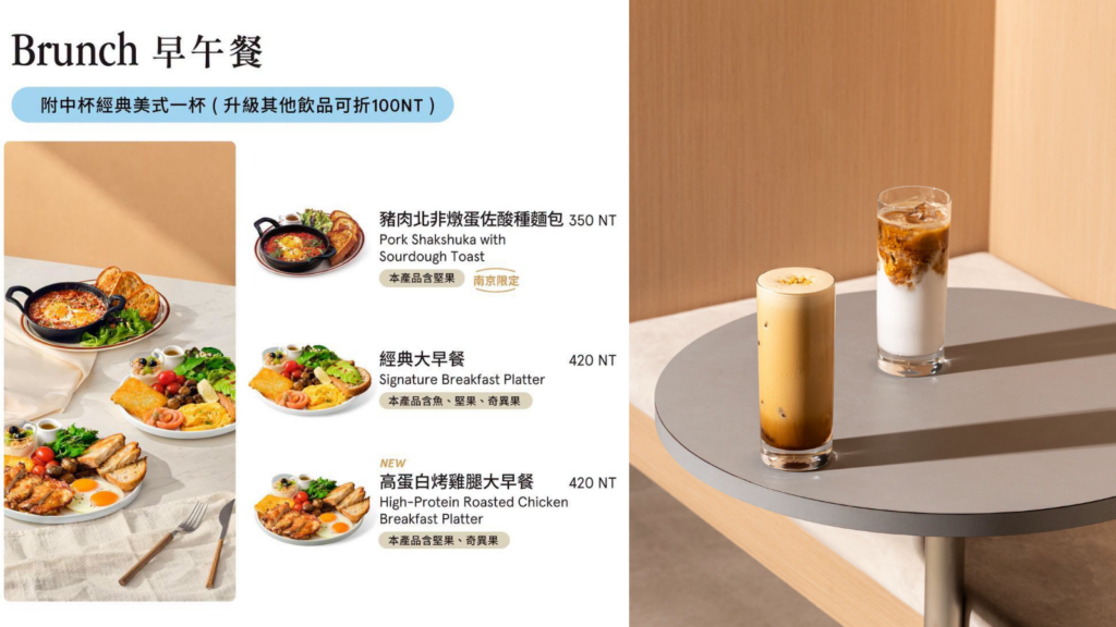 伯朗咖啡 南京概念店 酸種麵包 早午餐 Brunch Threads 爆款推薦|伯朗咖啡 酸種麵包三明治 伯朗咖啡三款大早餐、伯朗咖啡酸種麵包菜單與伯朗咖啡價格攻略 image 1