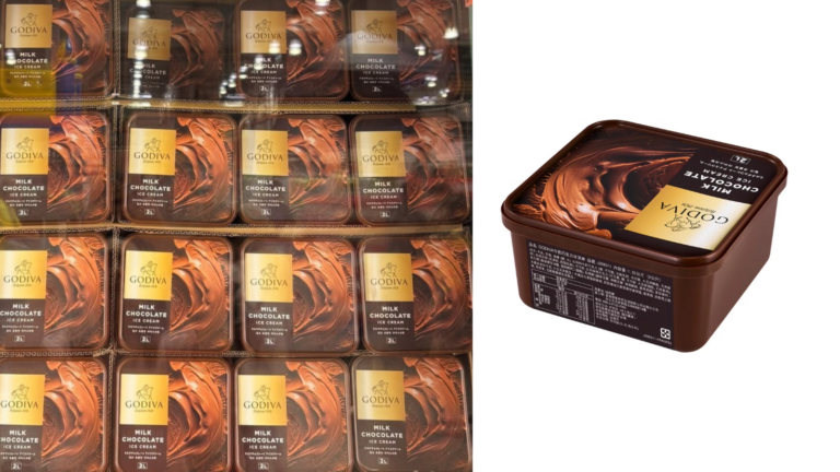 COSTCO 好市多 賣場新發現 GODIVA 牛奶巧克力 冰淇淋｜好市多 GODIVA 2公升大容量 比利時巧克力濃郁系冰品 商品編號#160965