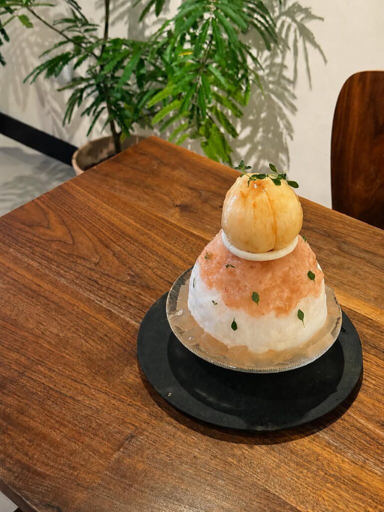 今夏必吃 水蜜桃冰！KAKIGORI TOSHIHIKO 水蜜桃冰 推薦｜古亭水蜜桃冰日式刨冰、水蜜桃冰白桃伯爵紅茶與水蜜桃冰店家資訊 image 3