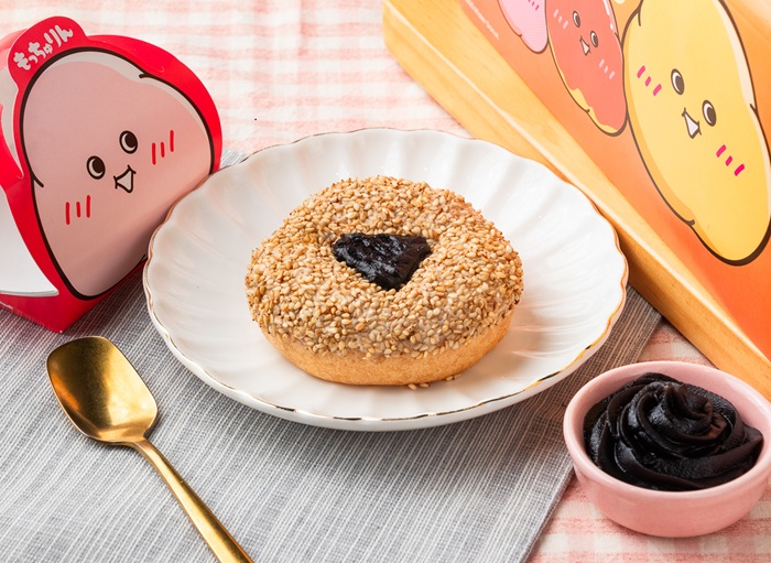 芝麻甜甜圈 新上市！Mister Donut 芝麻萌奇圈 開賣｜芝麻甜甜圈日本進口芝麻內餡 芝麻甜甜圈Q嫩麻糬口感期間限定 image 2
