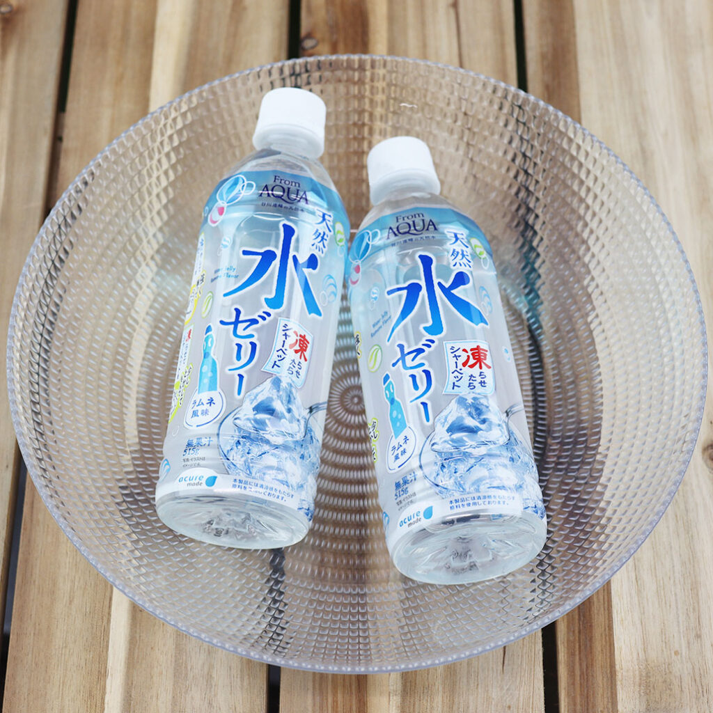 7-11 果凍水 日本 From AQUA 天然水水ゼリー登台｜台灣 7-ELEVEN 果凍水、日本果凍水喝法與果凍水口感 image 1