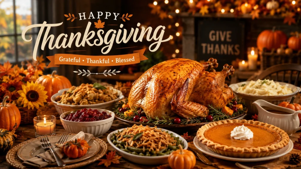 美國感恩節 Thanksgiving 完整介紹｜2026 日期、由來、火雞大餐、傳統活動與 Black Friday 文化 image 1