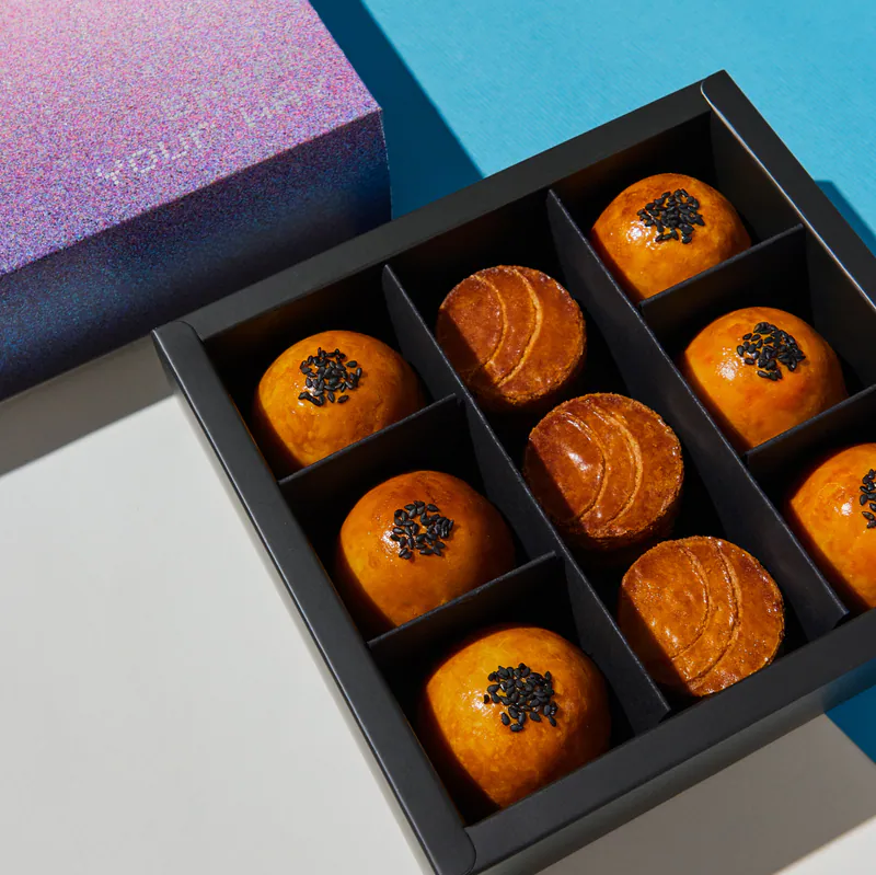 台北人氣烘焙咖啡品牌 Moon Baking Studio 紅豆圓法、可頌、可麗露必吃，松山與微風廣場門市地址、價格 image 2