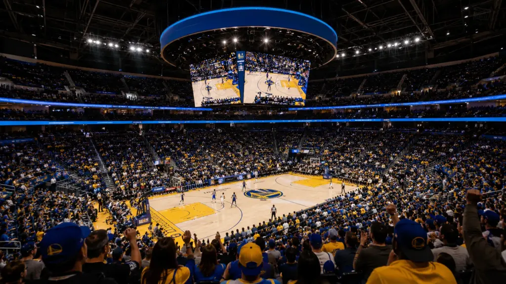 舊金山看 NBA San Francisco NBA Golden State Warriors 門票、Chase Center 座位、交通與 2026–27 賽程 image 1