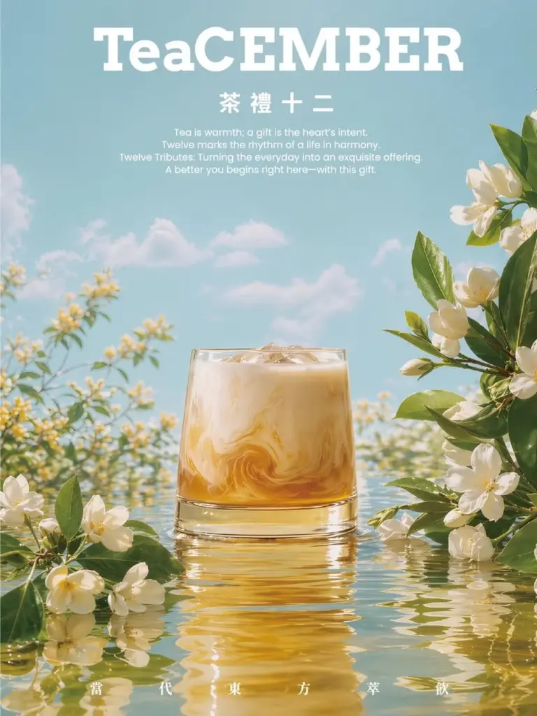 茶禮十二 TeaCEMBER 推薦｜茶禮十二 桃園中原質感手搖飲，茶禮十二 白蘭金萱氮氣冷萃、茶禮十二 原葉鮮奶茶、茶禮十二 果茶菜單價格 image 3