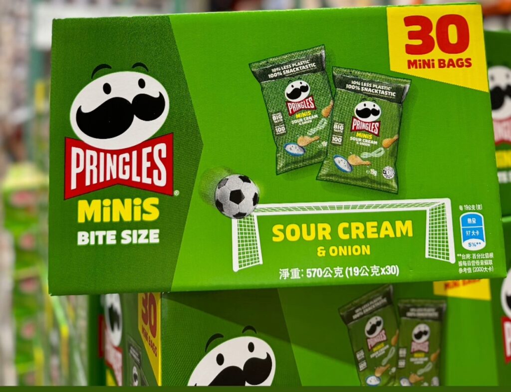 COSTCO 好市多 賣場新優惠 好市多 品客 MINIS 洋蔥奶焗洋芋片 30包特價 商品編號 #135727 image 1