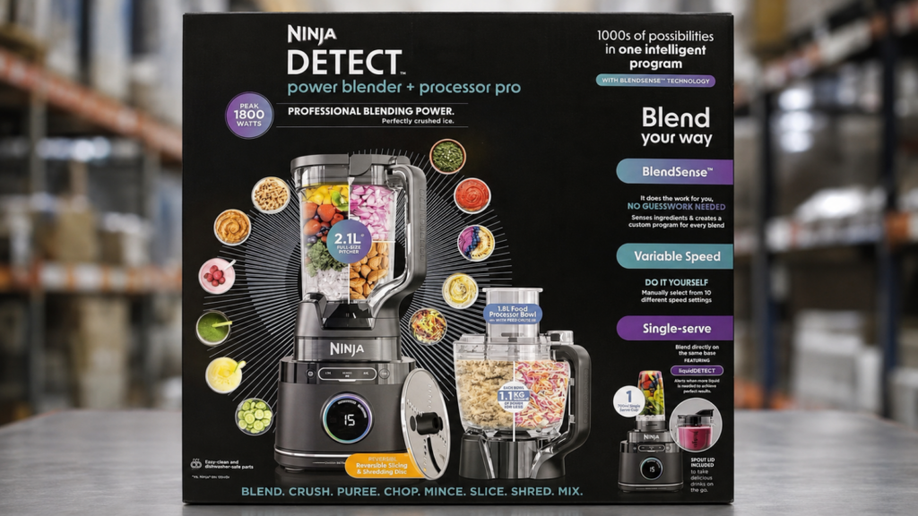 COSTCO 好市多 賣場新優惠 好市多 Ninja Detect多功能調理機特價｜好市多Ninja TB401TW 好市多Ninja果汁、好市多Ninja碎冰、好市多Ninja切絲一次完成 商品編號#156889 image 1