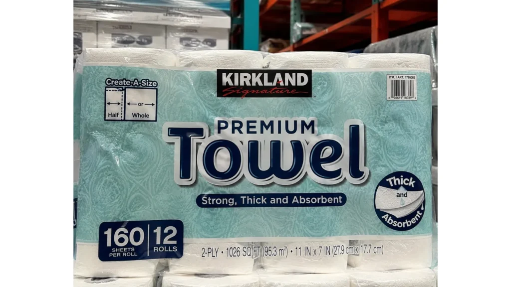 COSTCO 好市多 科克蘭 兩層隨意撕 特級廚房紙巾 賣場隱藏優惠｜好市多廚房紙巾 160張×12捲，好市多廚房紙巾 日本製 image 1