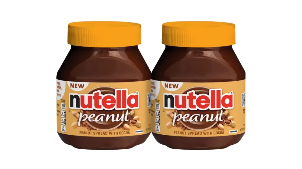 美國 Costco 新品推薦 美國 Costco Nutella Peanut Spread with Cocoa 新品｜美國 Costco 花生可可榛果新口味，26.5oz×2罐價格與吃法整理 image 1