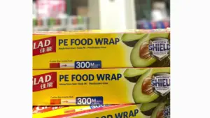 COSTCO 好市多 Glad 佳能 PE 保鮮膜 賣場新優惠|COSTCO 好市多 Glad 佳能 PE 保鮮膜 300公尺×2入、33公分寬,附安全滑刀 image 1