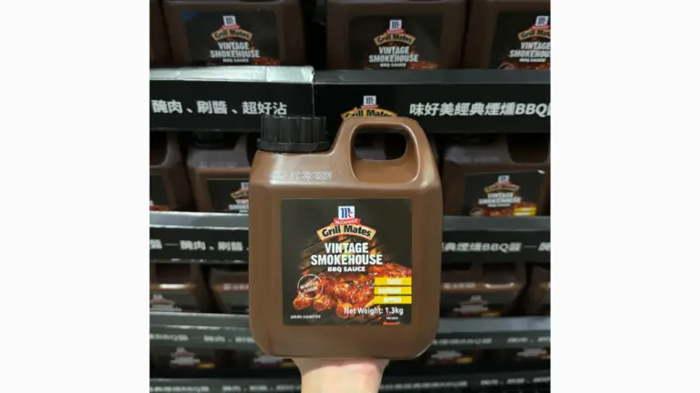 COSTCO 好市多 味好美 經典煙燻BBQ醬 McCormick Grill Mates Vintage Smokehouse BBQ Sauce 賣場新發現｜好市多 味好美 經典煙燻BBQ醬 1.3公斤煙燻BBQ醬，好市多 味好美 經典煙燻BBQ醬 烤肉、醃肉、刷醬都方便