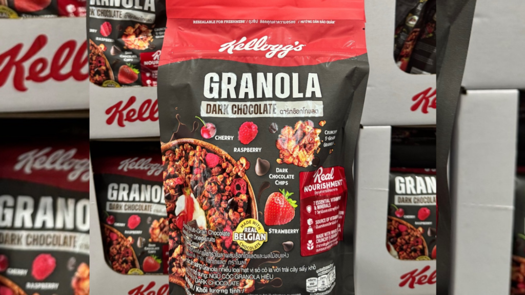 COSTCO 好市多 網友新推薦 好市多 家樂氏巧克力莓果纖穀脆｜家樂氏黑巧克力＋莓果穀物脆 商品編號 #131327 image 1