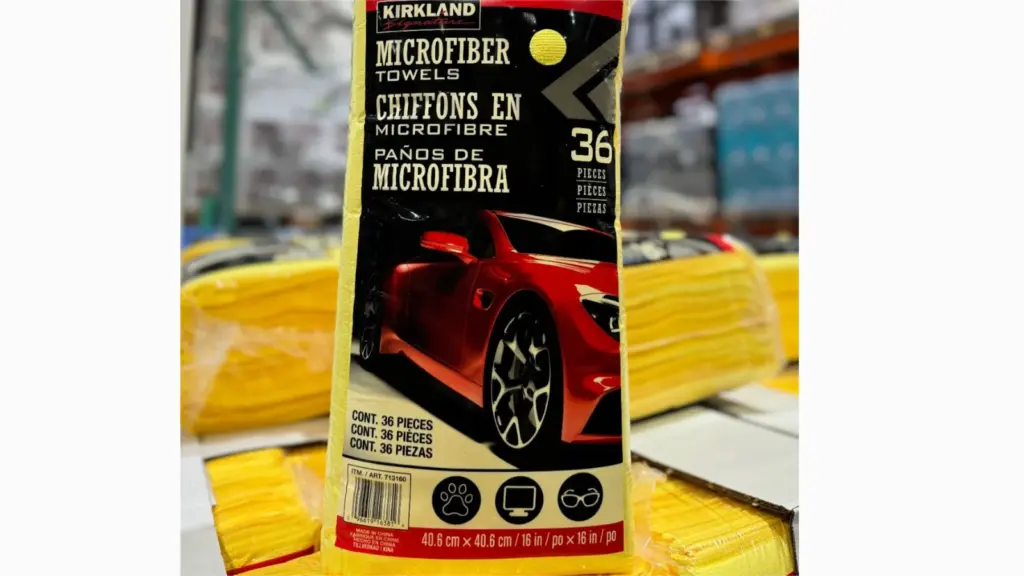 COSTCO 好市多 超細纖維擦拭布 網友推薦必買優惠｜COSTCO 好市多 抹布 洗車、擦車、廚房、浴室都實用 image 1