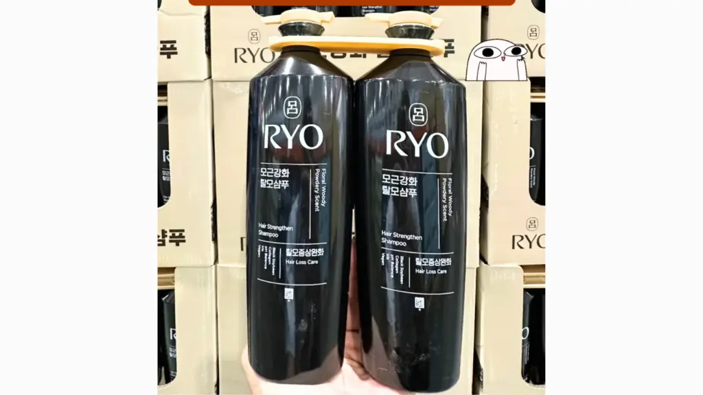 COSTCO 好市多 呂 黑蔘煥髮豐盈 洗髮精 賣場新發現 RYO Hair Strengthen Shampoo 呂黑蔘煥髮豐盈洗髮精新品｜820ml×2入，髮根蓬鬆＋人蔘咖啡因木質香 image 1