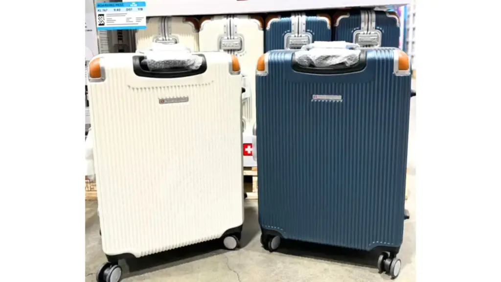 COSTCO 好市多 行李箱 SWISS MILITARY 賣場新優惠 24 inch Luggage 特價｜COSTCO 好市多 行李箱 SWISS MILITARY 24吋行李箱現折***元，TSA鎖＋360度靜音輪 商品編號 #615812 image 1